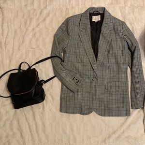 Plaid Blazer